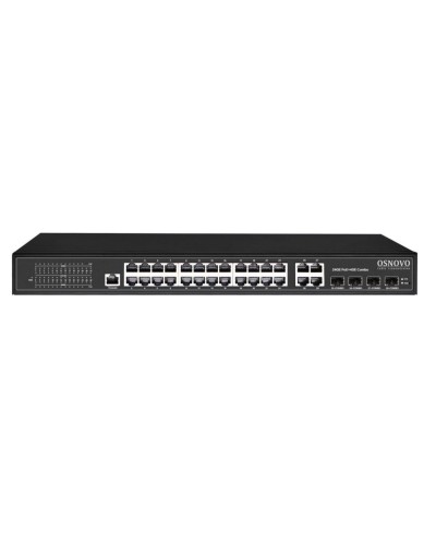SW-8244/L(400W). Коммутатор 24-портовый  Gigabit Ethernet с PoE. OSNOVO в Самаре