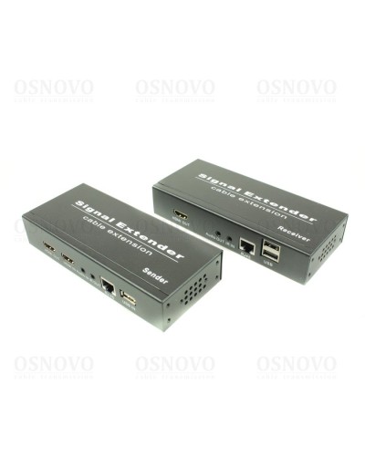 TLN-HiKM2+RLN-HiKM2. Удлинитель HDMI, ИК-сигнала, 2*USB. OSNOVO в Самаре