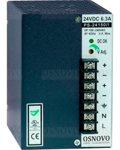 PS-24150/I. Блок питания промышленный. OSNOVO в Самаре