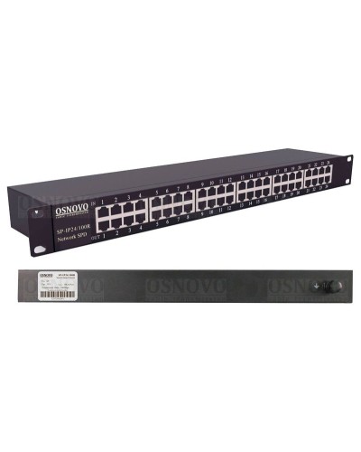 SP-IP24/100R. Устройство грозозащиты цепей Ethernet. OSNOVO в Самаре