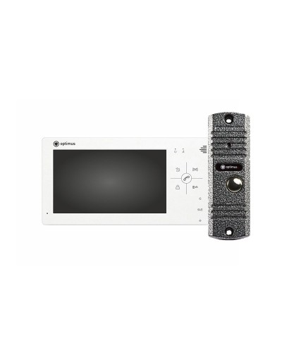 VM-7.0 (w)+ DS-700L (сереб.). Комплект видеодомофона. Optimus в Самаре
