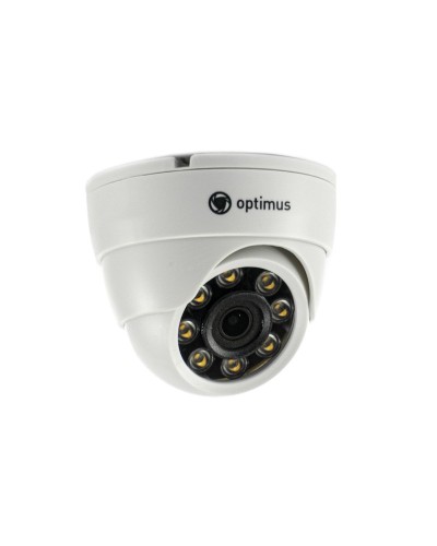 IP-E025.0(2.8)PF_DP03. Видеокамера IP купольная. Optimus в Самаре