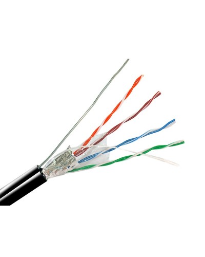 FTP-5e 4х2х0.51 Cu (outdoor) С ТРОСОМ. Кабель «витая пара» (LAN) для структурированных систем связи. Optimus в Самаре