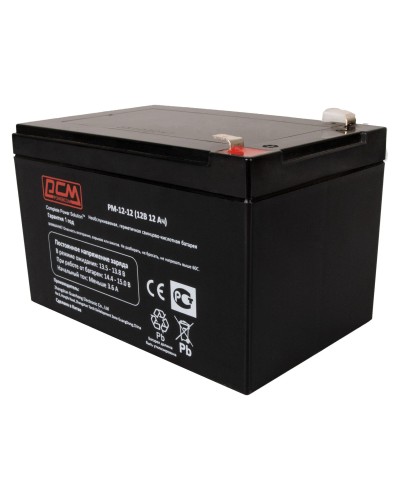 PM-12-12. Аккумулятор герметичный свинцово-кислотный. POWERCOM в Самаре