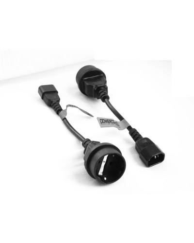 Cord PCM SCUT IEC320 to Type-F. Кабель IEC-320 C14 to Socket Type-F. POWERCOM в Самаре