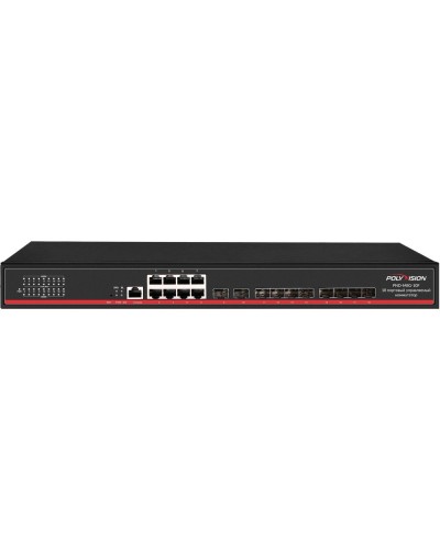 PND-M8G-10F. Коммутатор управляемый оптический 18 портовый. Polyvision в Самаре