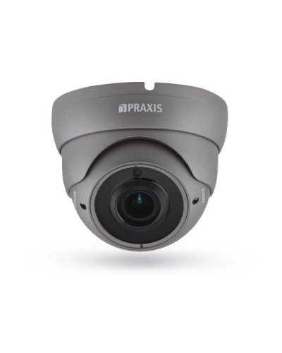 PE-7142IP 2.8-12 A/SD. Видеокамера IP купольная. Praxis в Самаре