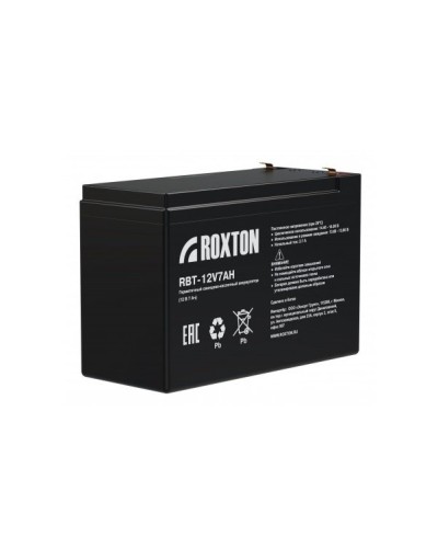 RBT-12V7AH. Аккумулятор герметичный свинцово-кислотный. ROXTON в Самаре