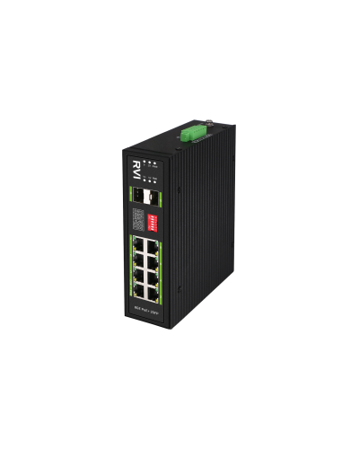 RVi-1NSI8GP-2S. Коммутатор с питанием по PoE. RVi в Самаре
