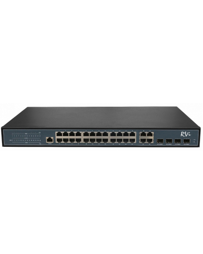 RVi-1NSM24G-4C. Коммутатор с питанием по PoE. RVi в Самаре