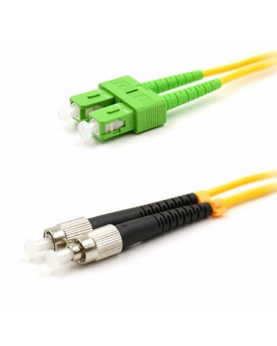Патч-корд оптический переходной (SM), 9/125 (OS2), SC/APC-FC/UPC, (Duplex), PVC, 5м REXANT (50-2857-1): Патч-корд оптический в Самаре