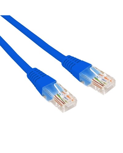 Патч-корд U/UTP CAT 6, RJ45-RJ45, 26AWG, LSZH, синий, 1.5м REXANT (02-0294-105). Патч-корд UTP. Rexant в Самаре