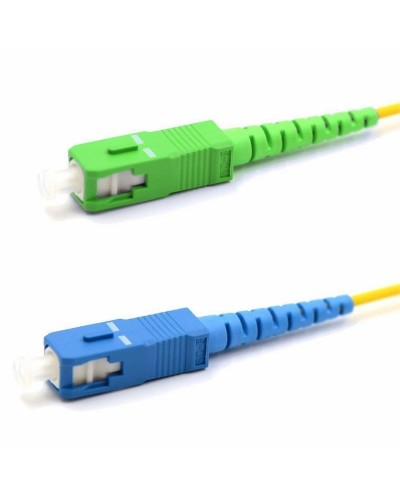 Патч-корд оптический переходной (SM), 9/125 (OS2), SC/APC-SC/UPC, (Simplex), LSZH, 10м REXANT (50-2062): Патч-корд оптический в Самаре