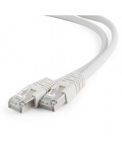 Патч-корд F/UTP RJ45-RJ45, CAT 5e, ZH нг(А)-HF, серый, 1м REXANT (18-8002-1). Патч-корд FTP. Rexant в Самаре