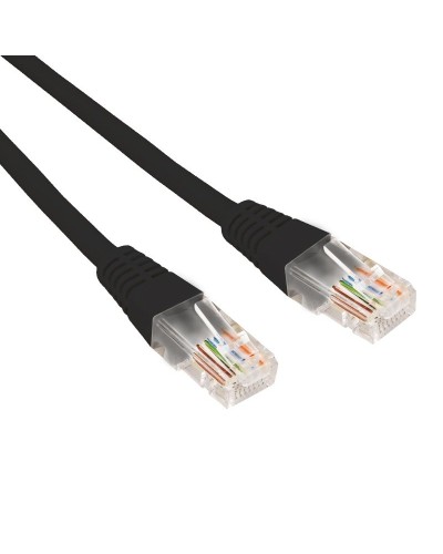 Патч-корд U/UTP CAT 6, RJ45-RJ45, 26AWG, LSZH, черный, 0.3м REXANT (02-0292-03). Патч-корд UTP. Rexant в Самаре