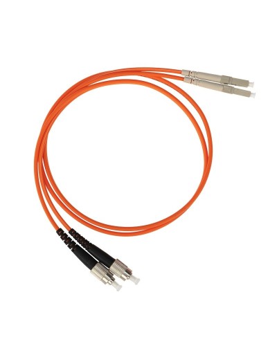 Патч-корд оптический переходной (MM), 50/125 (OM2), LC/UPC-FC/UPC, (Duplex), LSZH, 1м (50-3267). Патч-корд оптический. Rexant в Самаре