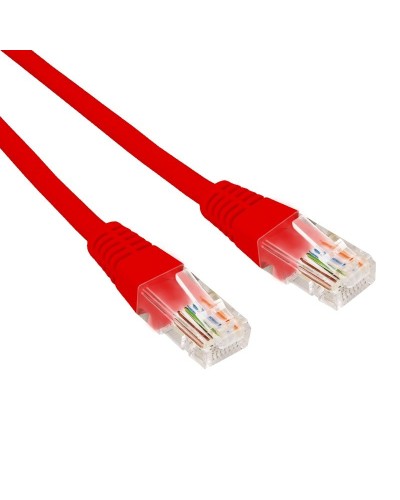 Патч-корд U/UTP CAT 6, RJ45-RJ45, 26AWG, LSZH, красный, 5м REXANT (02-0293-5). Патч-корд UTP. Rexant в Самаре