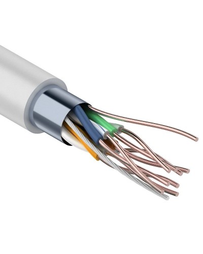 F/UTP, CAT 6, ZH нг(А)-HF, 4PR, 23AWG, INDOOR, SOLID, серый, 305м, REXANT (01-0167). Кабель «витая пара» (LAN) для структурированных систем связи. Rexant в Самаре
