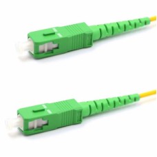 Патч-корд оптический соединительный (SM), 9/125 (OS2), SC/APC-SC/APC, (Simplex), LSZH, 5м REXANT (50-2025): Патч-корд оптический