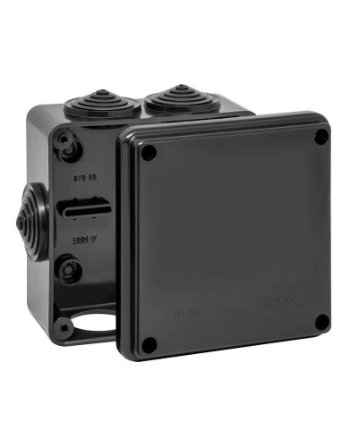 Коробка TYCO ОП 100х100х50мм УХЛ1 IP54 черный (67050Ч). Коробка распределительная. RuVinil в Самаре