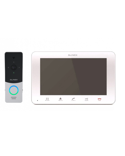 SM-07MHD + ML-20HD. Комплект вызывной панели с монитором. SLINEX в Самаре