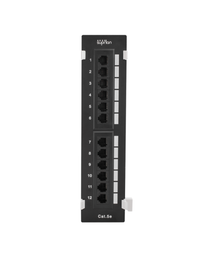 Патч-панель настенная 12xRJ-45, UTP, 5e (10-0407): Патч-панель 19'' в Самаре