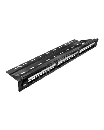 Модульная патч-панель 19", под 24 модуля Keystone, UTP, 1U (10-0401): Модульная патч-панель под 24 модуля, UTP, 1U в Самаре