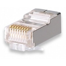 Коннекторы 8P8C FTP Cat.5e 3U (RJ-45) (100шт) (10-0201). Разъем RJ-45. SUPRLAN