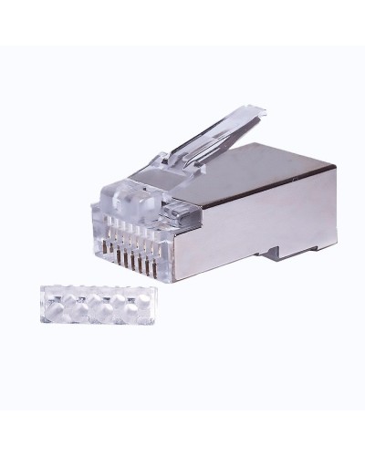 Коннекторы 8P8C FTP Cat.6 3U (RJ-45) (100шт) (10-0202). Разъем RJ-45. SUPRLAN в Самаре