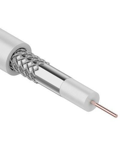 RG-6, CCS 1,02(18%) Al 48х0,12 In PVC. Кабель коаксиальный омедненный. SUPRLAN в Самаре