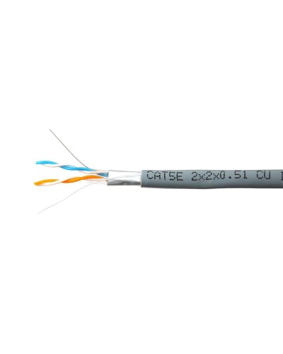 FTP indoor 2x2x24AWG Cu Light 100 (SkyNet)(1693106). Кабель «витая пара» (LAN) для структурированных систем связи. SkyNet в Самаре