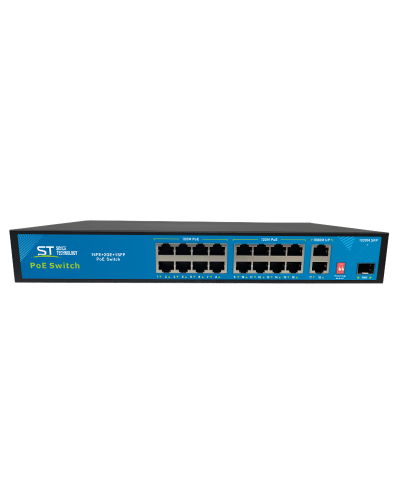 ST-S165POE PRO (версия 2). Сетевой PoE коммутатор. Space Technology в Самаре