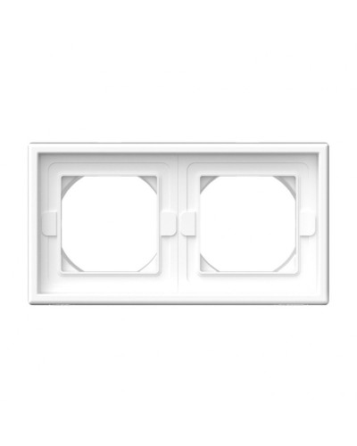 ArtGallery Aqua рамка 2-местная, IP44, белый (GAL440102). Рамка. Systeme Electric в Самаре