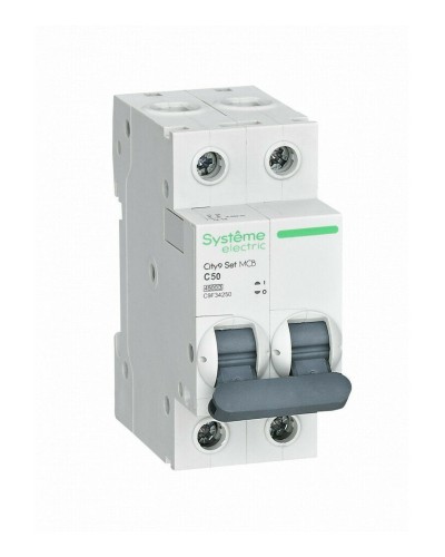 City9 Set 2P 50А 4.5kA С (C9F34250). Автоматический выключатель. Systeme Electric в Самаре