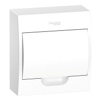 City9 Box 8 модулей навесной с белой дверцей (EZ9E108P2SRU). Щиток модульный. Systeme Electric
