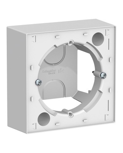 AtlasDesign коробка для наружного монтажа, белая (ATN000100). Коробка для наружного монтажа. Systeme Electric в Самаре