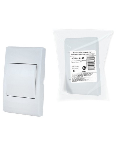 КП-Н-01 (SQ1901-0107). Кнопка для проводных звонков. TDM ЕLECTRIC в Самаре