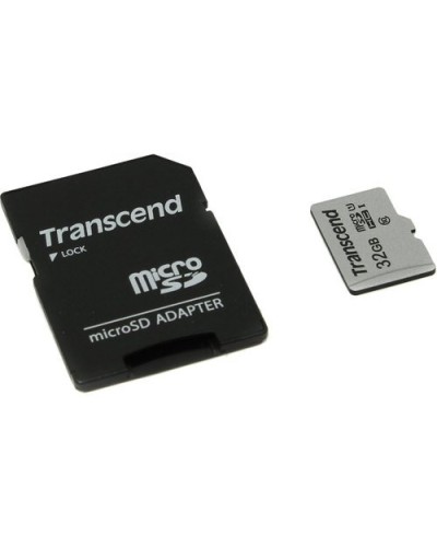 TS32GUSD300S-A. Карта памяти microSDXC, 32 ГБ, Class 10. TRANSCEND в Самаре