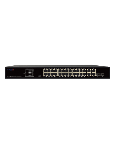 TR-NS14282C-370-24POE. Коммутатор с PoE. Trassir в Самаре