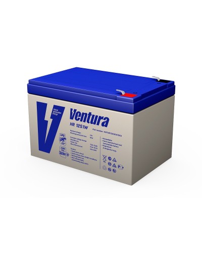 Ventura HR 1251W. Аккумулятор герметичный свинцово-кислотный. Ventura в Самаре