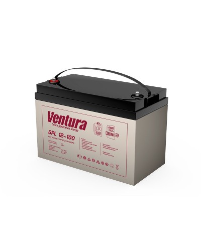 Ventura GPL 12-100. Аккумулятор герметичный свинцово-кислотный. Ventura в Самаре