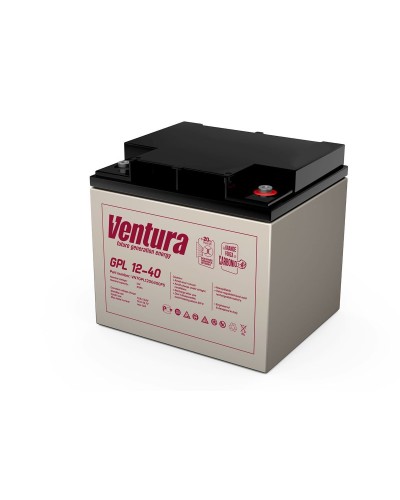 Ventura GPL 12-40. Аккумулятор герметичный свинцово-кислотный. Ventura в Самаре