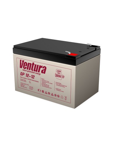 Ventura GP 12-12. Аккумулятор герметичный свинцово-кислотный. Ventura в Самаре