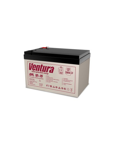 Ventura GPL 12-15. Аккумулятор герметичный свинцово-кислотный. Ventura в Самаре