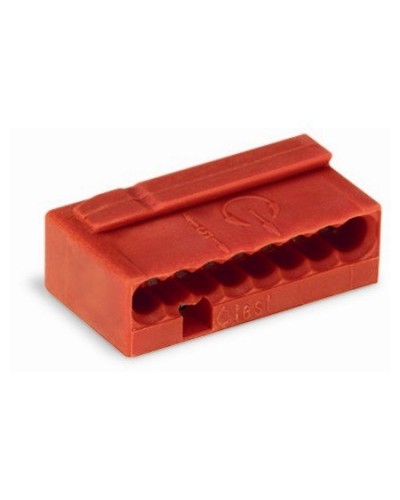 WAGO 243-808 Клемма MICRO 8-проводная красная. Клемма для распределительных коробок. WAGO в Самаре