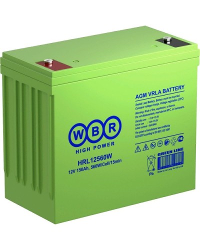 WBR HRL12560W. Аккумулятор герметичный свинцово-кислотный. WBR в Самаре