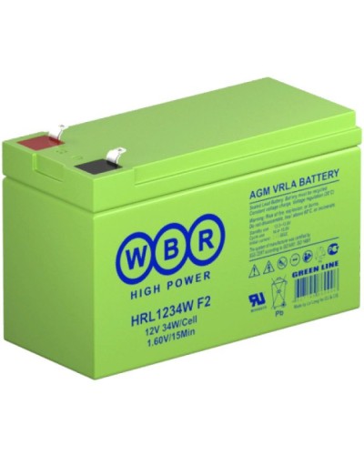 WBR HRL1234W F2. Аккумулятор герметичный свинцово-кислотный. WBR в Самаре