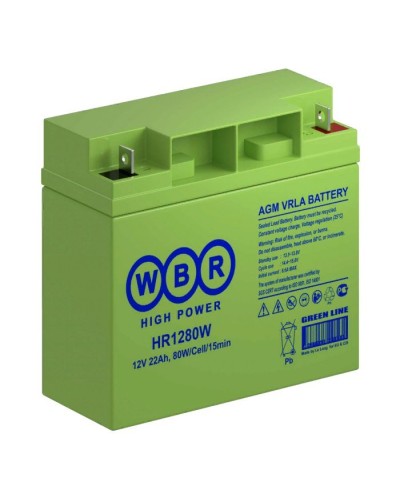 WBR HR1280W. Аккумулятор герметичный свинцово-кислотный. WBR в Самаре