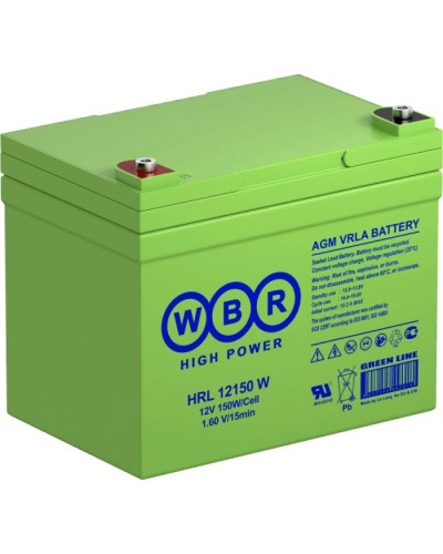 WBR HRL12150W. Аккумулятор герметичный свинцово-кислотный. WBR в Самаре