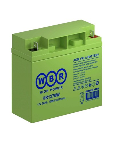 WBR HR1270W. Аккумулятор герметичный свинцово-кислотный. WBR в Самаре